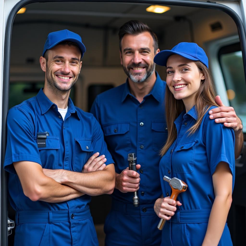 Екипът на ВиК Експрес - професионални водопроводчици в София